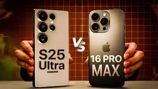 iPhone 16 Pro Max vs Galaxy S25 Ultra!  What Actually Matters??