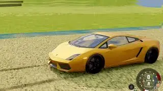 LAMBORGHINI GALLARDO CRASH TEST #beamngdrive #car #shorts