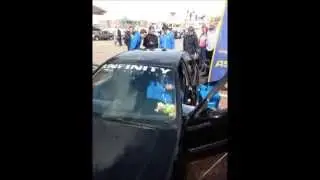 Car Audio Shop Mag 't wat Harder! doing a demo at Dockside Car Event 2013