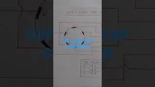 OFF LOAD TAP CHANGER OF POWER TRANSFORMER #SHORTS