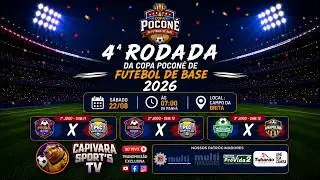 QUARTA  RODADA COPA FUTEBOL DE BASE 2026