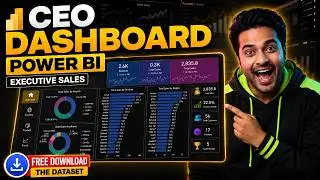 CEO Dashboard | Executive Dashboard | Power BI Dashboard | Sales Dashboard | Power BI Project