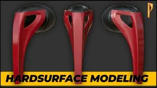 Industrial Design/Product Modeling #24 | Earphone