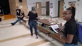 first day back with all staff, HOUSE REVEAL