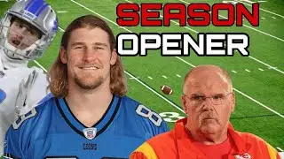 SEASON OPENER! | Detroit Lions vs Kansas City Chiefs | Week 1 Picks