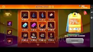 I got 90% discount in New shopping spree event | mystery shop in free fire
