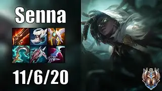 Senna vs Vel'Koz SUPPORT - Patch 13.7 euw1 CHALLENGER