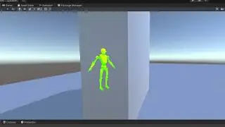 Through Wall Shader in Unity demonstration