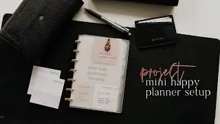 Project Planner with Mini Happy Planner Setup | 