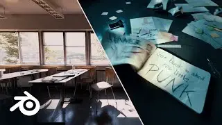 Back to school 3D animation | made in Blender 3D