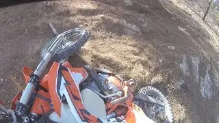 2016 KTM 500 EXC - Rumman Hill Climb - Many Falls