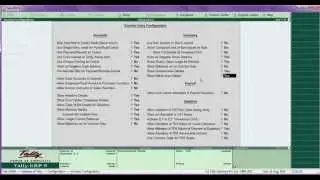 what is configuration in tally-part1