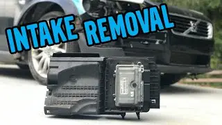 Volvo C30, Intake Airbox Removal