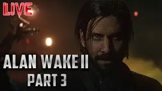 ALAN WAKE 2 PS5 Walkthrough Gameplay Part 3 - SAGA CONTINUES (FULL GAME) 