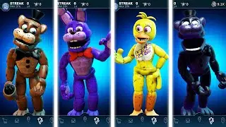 Cartoony Animatronics FNAF AR Workshop Animations