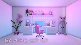 ✨ Kawaii Gaming SetUp | Adopt me Speed build