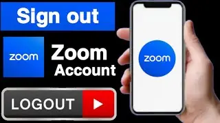 How to logout zoom account||Logout zoom account||Zoom account logout||UT 55