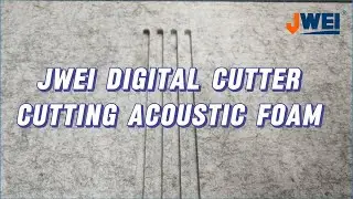 JWEI Digital Cutter Cutting Acoustic Foam