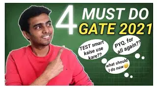 Must do for GATE 2021 now ! 