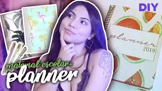 DIY: MEU MATERIAL ESCOLAR 2019
