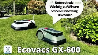 Ecovacs GX-600 🌱 Does things quite differently 😃 But here's what you need to know + differences t...