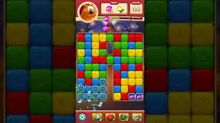 Toon Blast - Clear Level 681 Without Boosters & Extra Moves