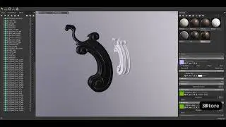 - Creating leg`s material for 