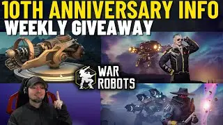 War Robots Giveaway | 10th Anniversary Update Info