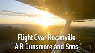 Flight over Rocanville - Canada