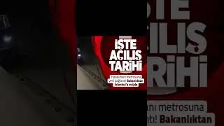 İşte Gayrettepe Metro Hattının Açılacağı tarih #shorts #metro #sago