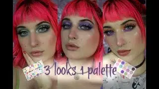Nomad Cosmetics Tokyo Harajuku | 3 Looks 1 Palette