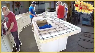 COMPLETED Build of Concrete Countertop  | Full Version of Completed Project DIY