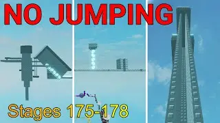 No Jumping Difficulty Chart Obby (Stages 175-178)