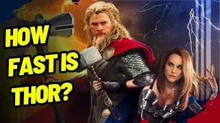 How fast is Thor in the Marvel Cinematic Universe