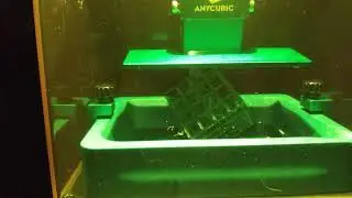 AnyCubic Photon Zero First Print Done Woot