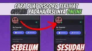 CARA BUAT OFFLINE PADAHAL ONLINE DI  DISCORD HP  TERBARU 2024 KO TUTORIAL
