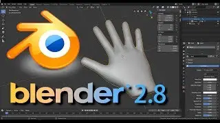 Blender Hand Modeling - Making a Game in VR [Part: 02]