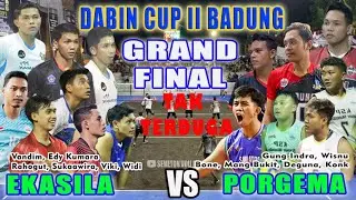 GRAND FINAL DABIN CUP BADUNG || PORGEMA VS EKASILA || AKSI BINTANG TARKAM BALI TAK TERDUGA
