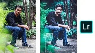 Lightroom cc mobile tutorial🔥| Free Green Tone Preset For Lightroom Mobile | Green Tone Preset