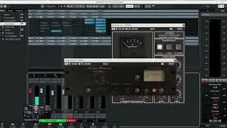 Cubase 母帶後處理與進階混音上課片段-免費的硬體模擬效果器與簡單的mastering Chain