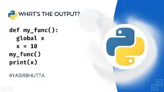 Python Function Quiz #92: What is the output of this Python code? | Python Quiz