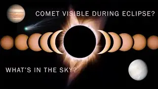 Solar Eclipse Tips | Comet Pons-Brooks | Galaxy Season | Lyrids | April Night Sky