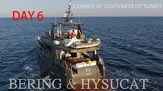 living and cruising on expedition yacht and RIB boat