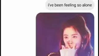 {Seulrene- Fake Chat} Love story - Taylor swift JUST FOR FUN