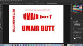Text Tool, Text Wrap and Blending Options in Adobe Photoshop