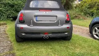 Mini Cooper S Cabrio R52 / Union Jack Backlights