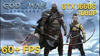 God of War Ragnarök on GTX 1660 SUPER 60 +FPS | Custom Settings Performance Test