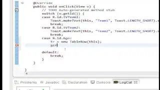 Android Tips 8 Add a row to the table from code   