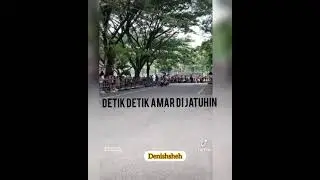 Detik detik amar195 jatuh /di jatuhin