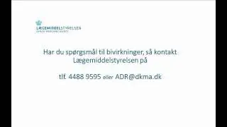 Sådan melder du en bivirkning til Lægemiddelstyrelsen